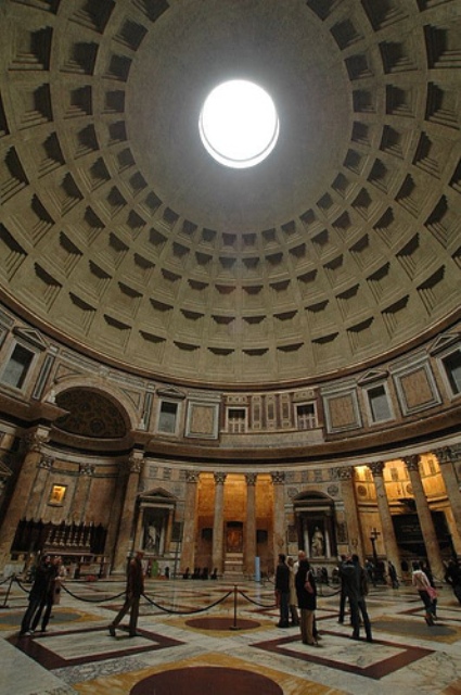 Roma - Interno della Cupola del Pantheon