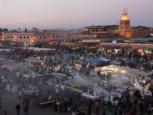 Marrakech - Piazza Jāmiʿ el-Fnā